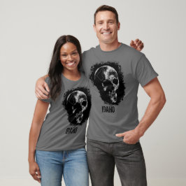 SKULL AV IDAHO T SHIRT