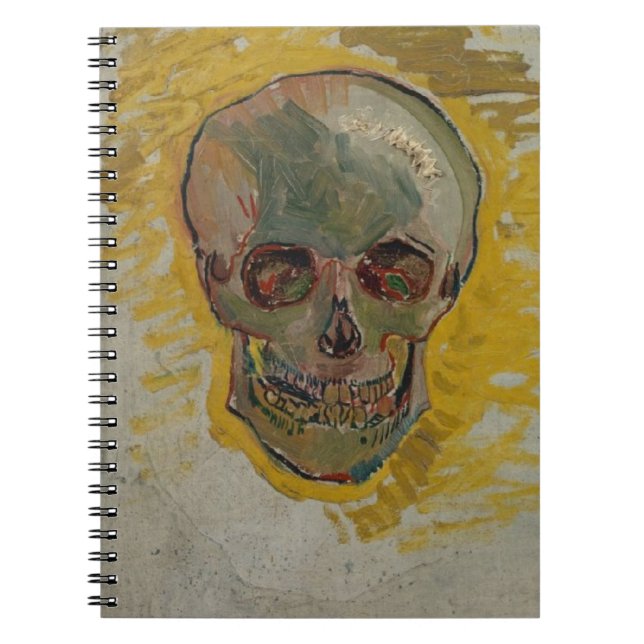 Skull av Vincent Van Gogh Anteckningsbok (Framsidan)
