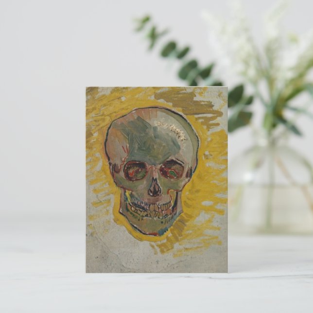 Skull av Vincent Van Gogh Vykort (Stående Fram)