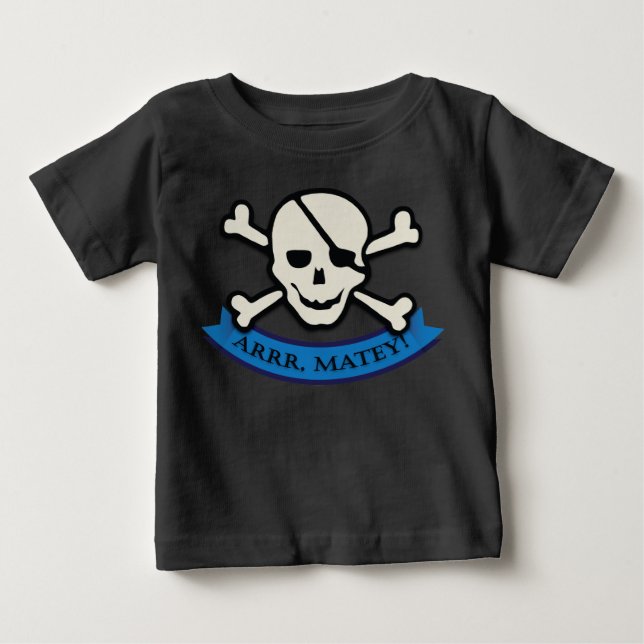Skull - Baby Bra Jersey T-Shirt (Framsida)