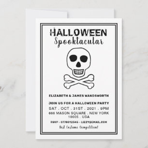 Skull & benen, Halloween fest