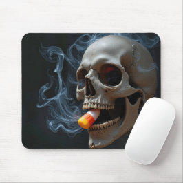 Skull Biting Candy corn Musmatta