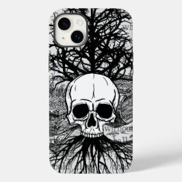 Skull & Bokar Fodral-Mate iphone case