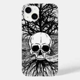 Skull & Bokar Fodral-Mate iphone case