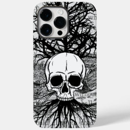 Skull & Bokar Fodral-Mate iphone case