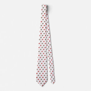 Skull Bone Mönster Neck Tie Slips