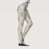 Skull - Bone White och Fladdermus Black