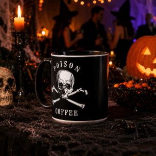 Skull & Bones Giftkaffe Mugg