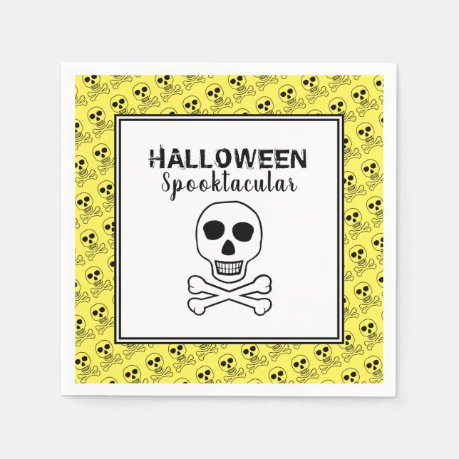 Skull & Bones, Halloweenfest Pappersservett (Framsidan)