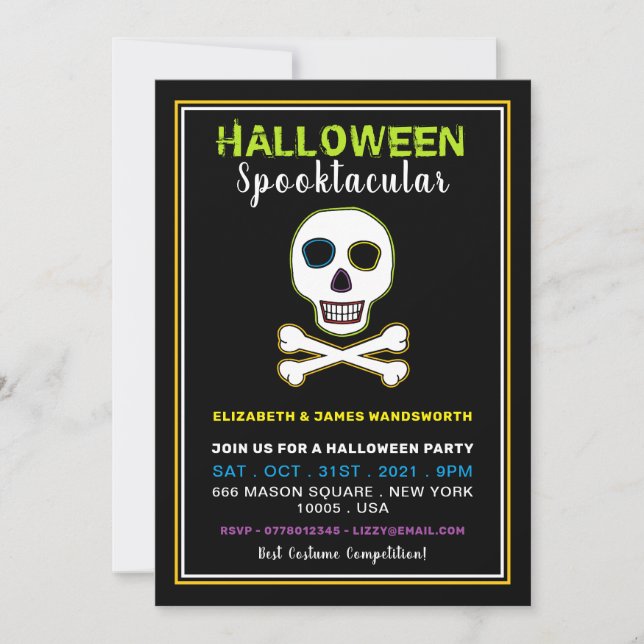 Skull & Bones, Neon Halloweenfest (Framsida)
