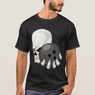 Skull Bowling ball T Shirt