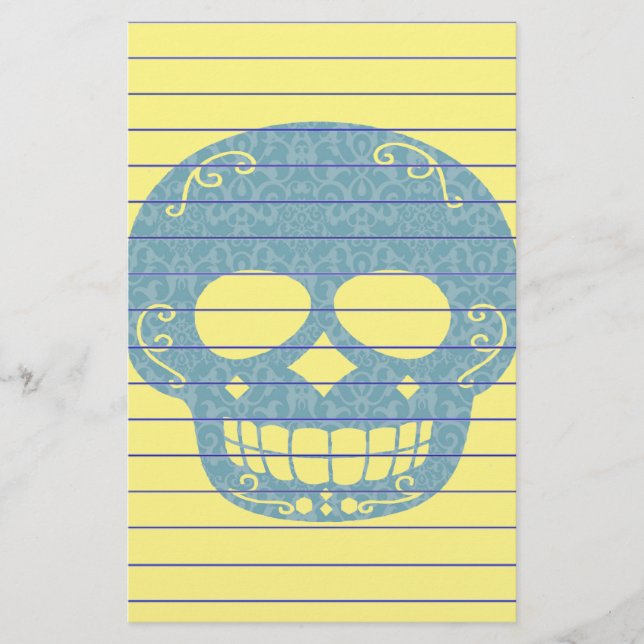 Skull Brevpapper (Framsida)