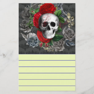 Skull Brevpapper