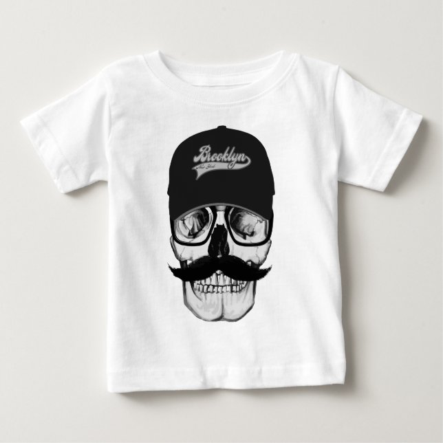 Skull Brooklyn Cap Tröja (Framsida)