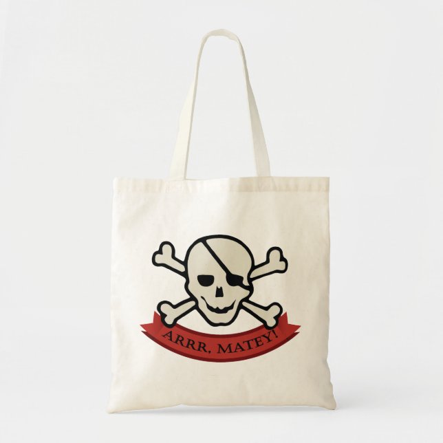 Skull - Budgetsaldo Tygkasse (Framsidan)
