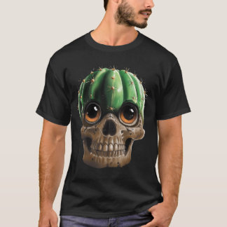 Skull Cactus T Shirt