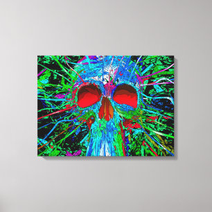 Skull Canvastryck