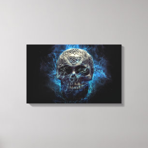 Skull Canvastryck