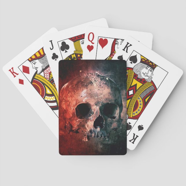 Skull Casinokort (Baksidan)
