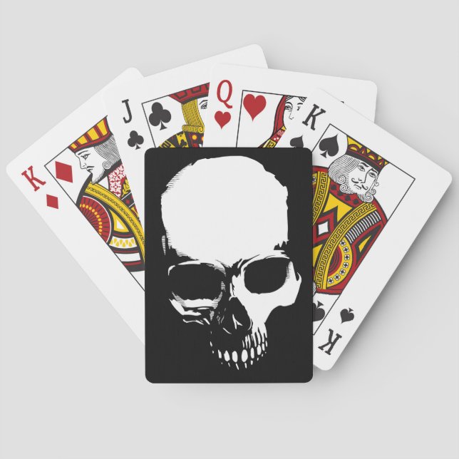 Skull Casinokort (Baksidan)