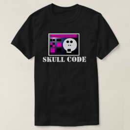Skull Code V4: Skullnskin Grafik T-shirt Av J.H.T.