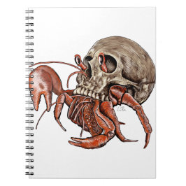 SKULL CRAB ANTECKNINGSBOK