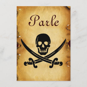 SKULL CROSSED SWORDS MONOGRAM vax sälspark Meddelande