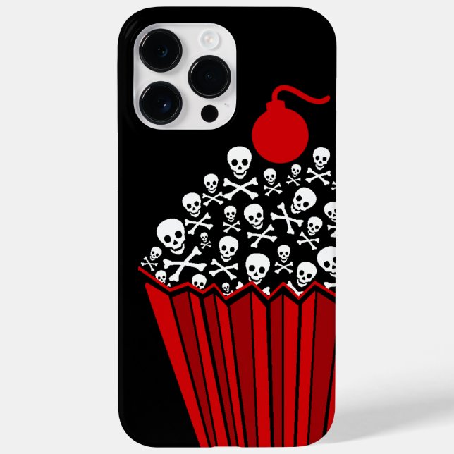 Skull Cupkaka Fodral-Mate iphone case (Baksida)