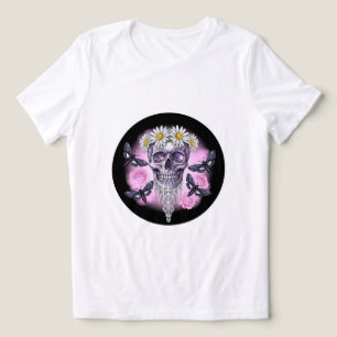 Skull Daisy Queen Tee 💀 🌼