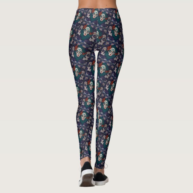 Skull Dam Leggings (Baksida)