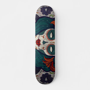 Skull Dam Mini Skateboard Bräda 18,5 Cm