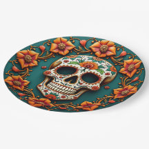 💀 🎉 Skull & , Día de los Muertos