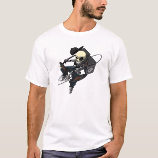 Skull DJ Ninja Tee Shirt