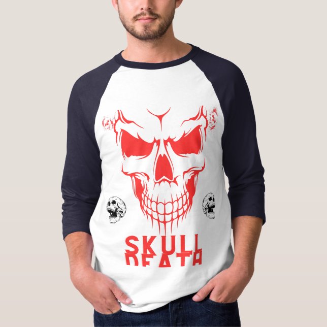 Skull-död T Shirt (Framsida)