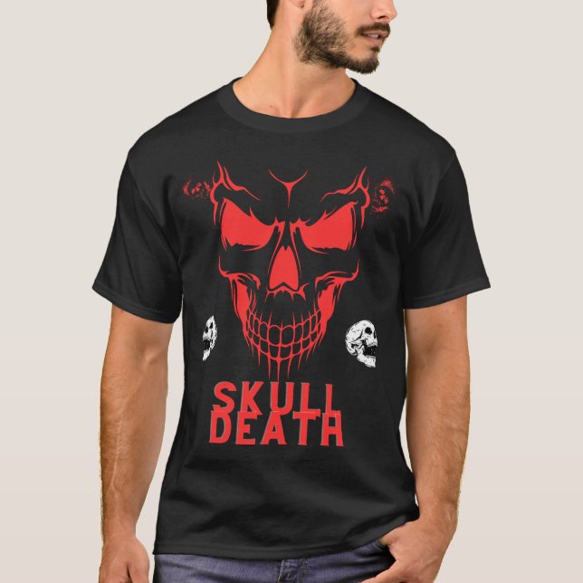 Skull-död T Shirt (Framsida)