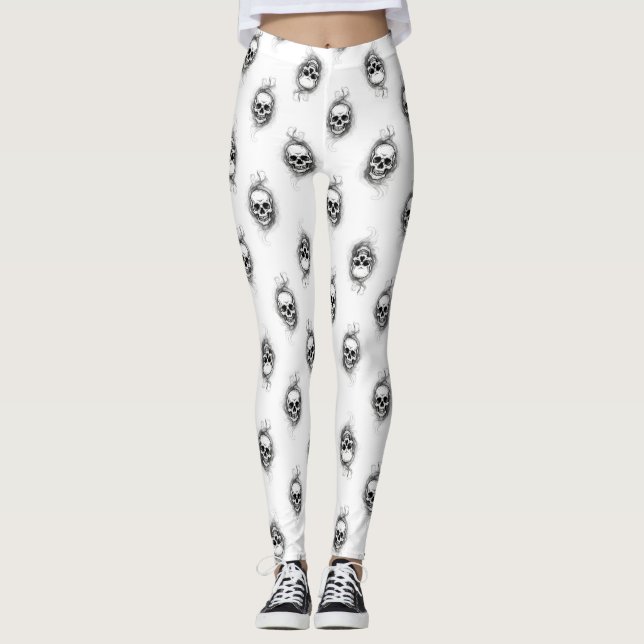 "Skull-Duggery" Leggings (Framsida)