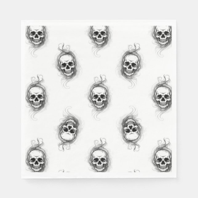 "Skull-Duggery" Pappersservett (Framsidan)