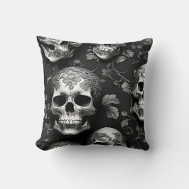 Skull edgy mystisk kudde