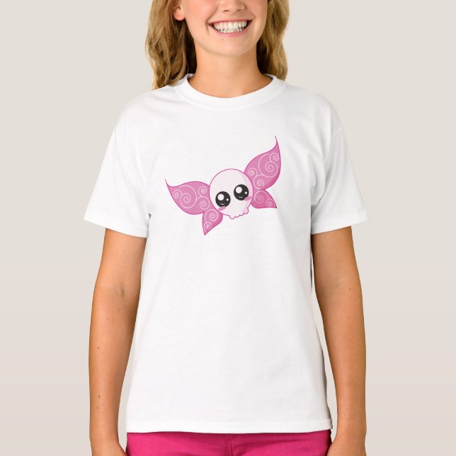 Skull Fairy Tee Shirt (Framsida)