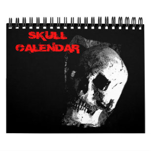 Skull Fantasy Art Heavy Metall Kalender
