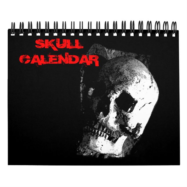 Skull Fantasy Art Heavy Metall Kalender (Omslag)