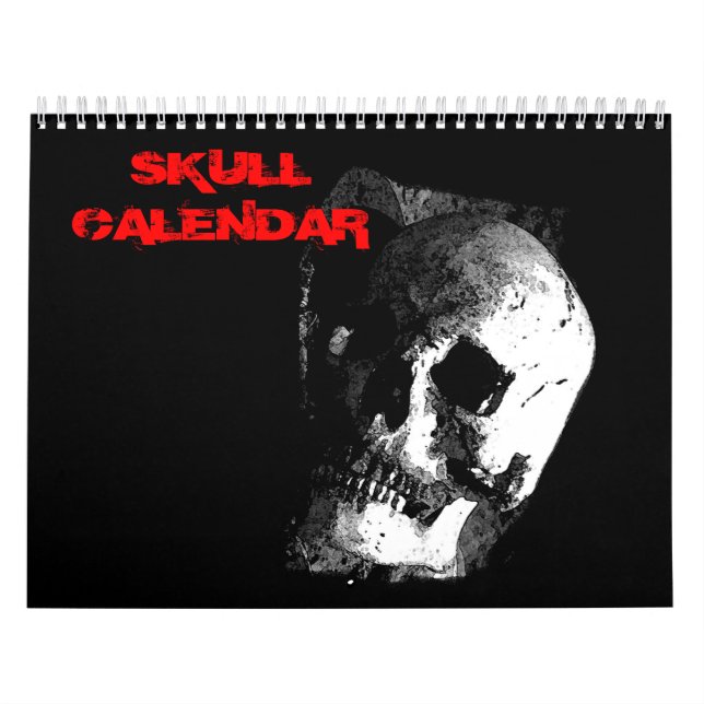 Skull Fantasy Art Heavy Metall Kalender (Omslag)