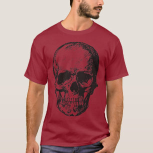Skull Fantasy Art Sten Punk Heavy Metall T Shirt