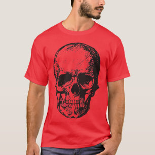 Skull Fantasy Art Sten Punk Heavy Metall T Shirt