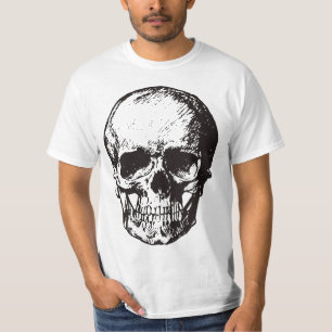 Skull Fantasy Art Sten Punk Heavy Metall T Shirt