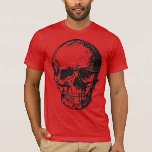 Skull Fantasy Art Sten Punk Heavy Metall T Shirt