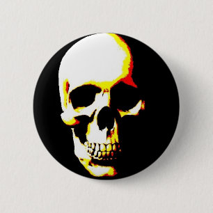 Skull Fantasy Art Sten Punk Knapp
