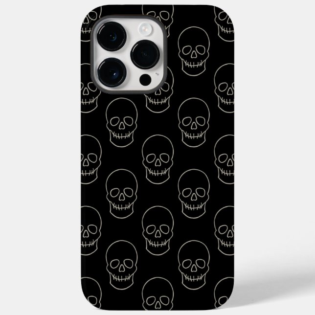 Skull - Fladdermus Black och Bone White (Baksida)