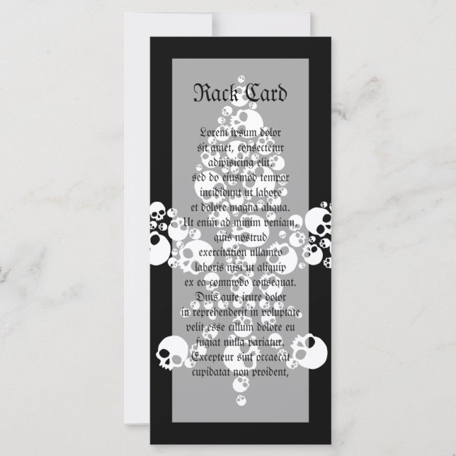 Skull Fleur De Lis (Framsida)