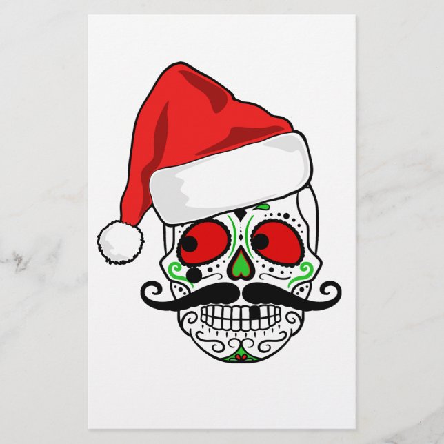 Skull för roligt julsocker (Framsida)